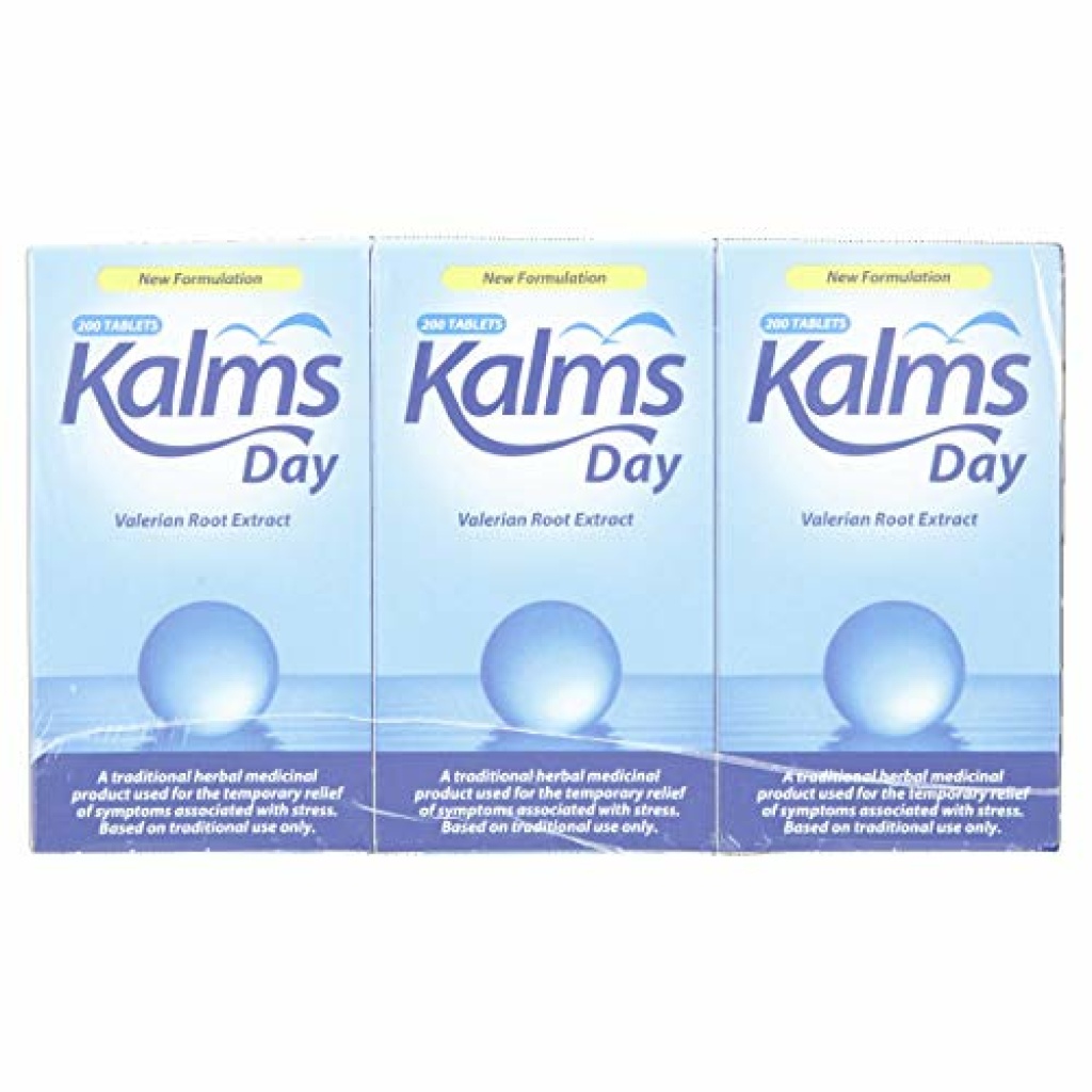 Kalms Day 200 Tablets Traditional herbal medicinal product used for the temporary relief of
