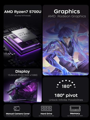 KAIGERR-Gaming-Laptop-156inch-Laptop-Computer-with-AMD-Ryzen-7-5700U8C16T-Up-to-43GHz-16GB-RAM-512GB-NVMe-SSD-Windows-11-Laptop-Radeon-RX-Vega-8-GraphicsWiFi-6-0-0